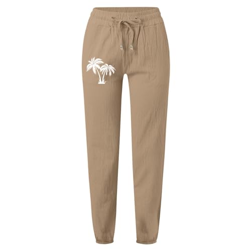 Women’s Casual Minimalist Spring/Summer Solid Color Pants with Printed Pockets and Pants Suit for Women Work - Image 2