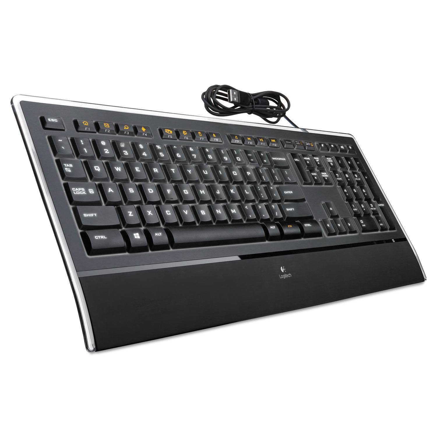 Logitech Illuminated Keyboard K740 - Image 9