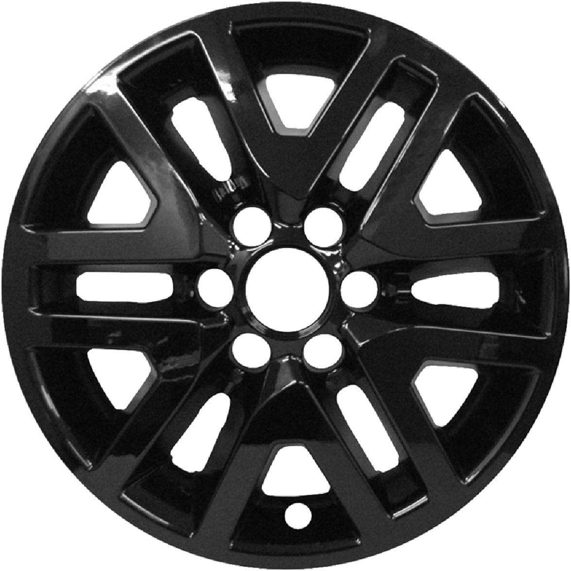 Upgrade Your Auto 16 4pc Gloss Black Wheel Skins (Set of 4) for Nissan Frontier 2014-2020 - Image 2
