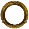 Nagina International, 17 Aluminum Porthole Antique Finish~Port Window Glass Ship Porthole Decor Pack of 2