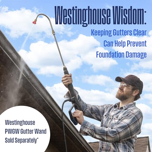 Westinghouse WPX3400 Gas Pressure Washer, 3400 PSI and 2.6 Max GPM, Onboard Soap Tank, Spray Gun and Wand, 5 Nozzle Set, for Cars/Fences/Driveways/Homes/Patios/Furniture - Image 15