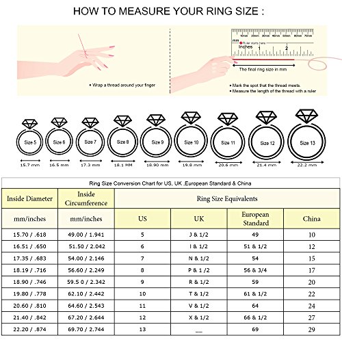 Gem Stone King 925 Sterling Silver and 10K Yellow Gold 6MM Cushion Cut Gemstone Birthstone Engagement Ring | Wedding Anniversary Promise Ring For Women | Available In Size 5, 6, 7, 8, 9 - Image 8