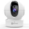 EZVIZ C6CN 1080p Indoor Pan/Tilt WiFi Security Camera, 360?? Coverage, Auto Motion Tracking, Two-Way Audio, Clear 30ft Night Vision, Supports MicroSD Card up to 256GB (Sold Seperately), 2.4GHz WiFi